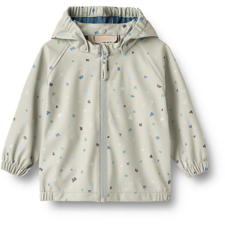 Wheat Light Flint Letters Rainwear Chardy Jacket