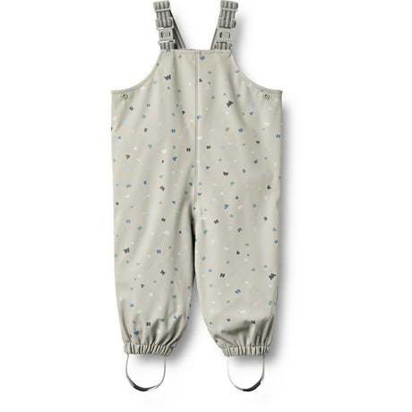 Wheat Light Flint Letters Rainwear Charlo Overall