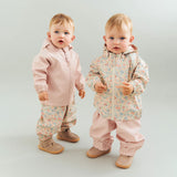 Wheat Flowers And Seashells Rainwear Charlo Overall