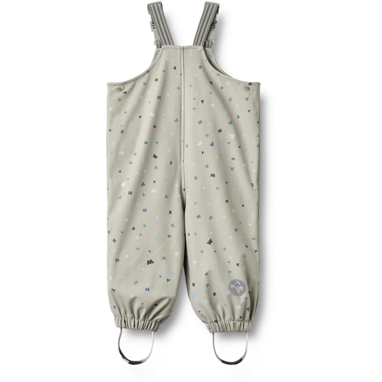 Wheat Light Flint Letters Rainwear Charlo Overall