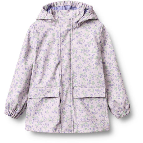 Wheat Lilac Petunias Rainwear Ollo Jacket