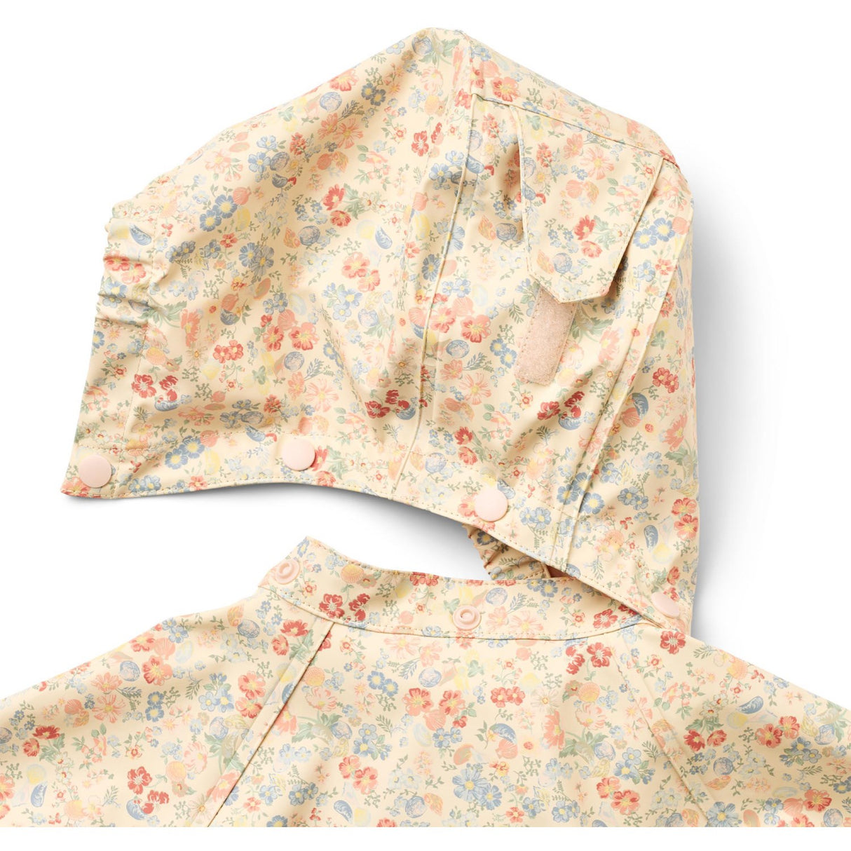 Wheat Flowers And Seashells Rainwear Chardy Jacket