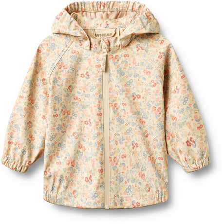 Wheat Flowers And Seashells Rainwear Chardy Jacket