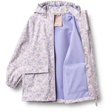 Wheat Lilac Petunias Rainwear Ollo Jacket