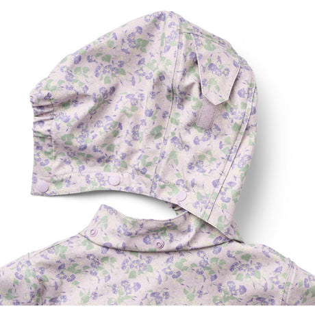 Wheat Lilac Petunias Rainwear Ollo Jacket
