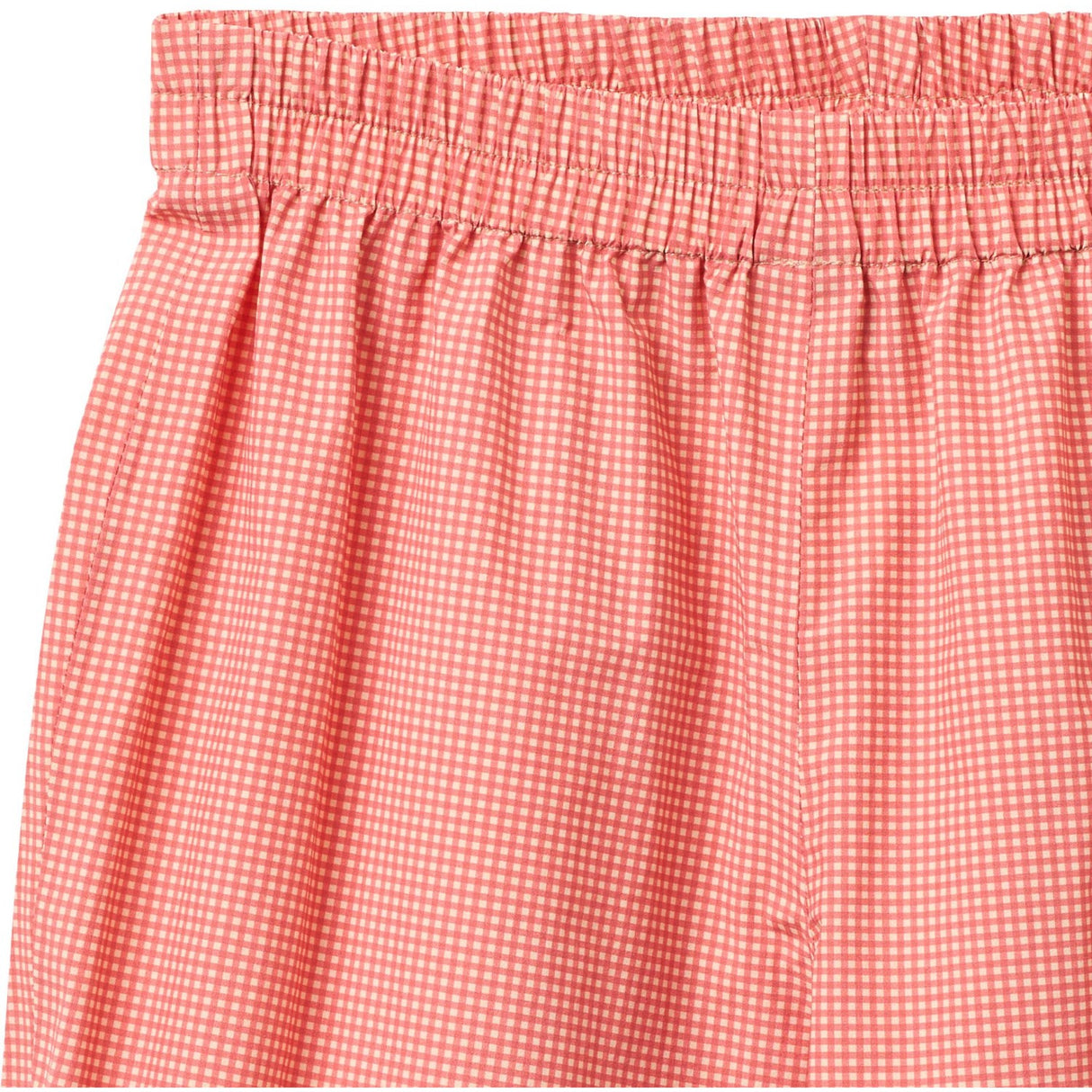 Wheat Red Check Lightweight Shell Pants Vand