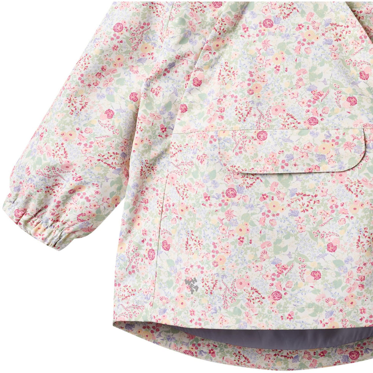 Wheat Cool Sky Flowers Jacket Sveo