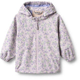 Wheat Lilac Petunias Rainwear Chardy Jacket