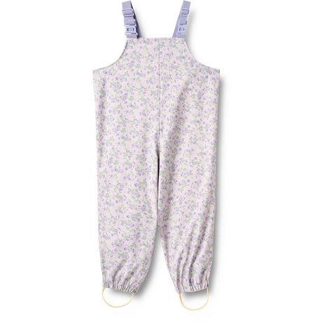 Wheat Lilac Petunias Rainwear Charlo Overall