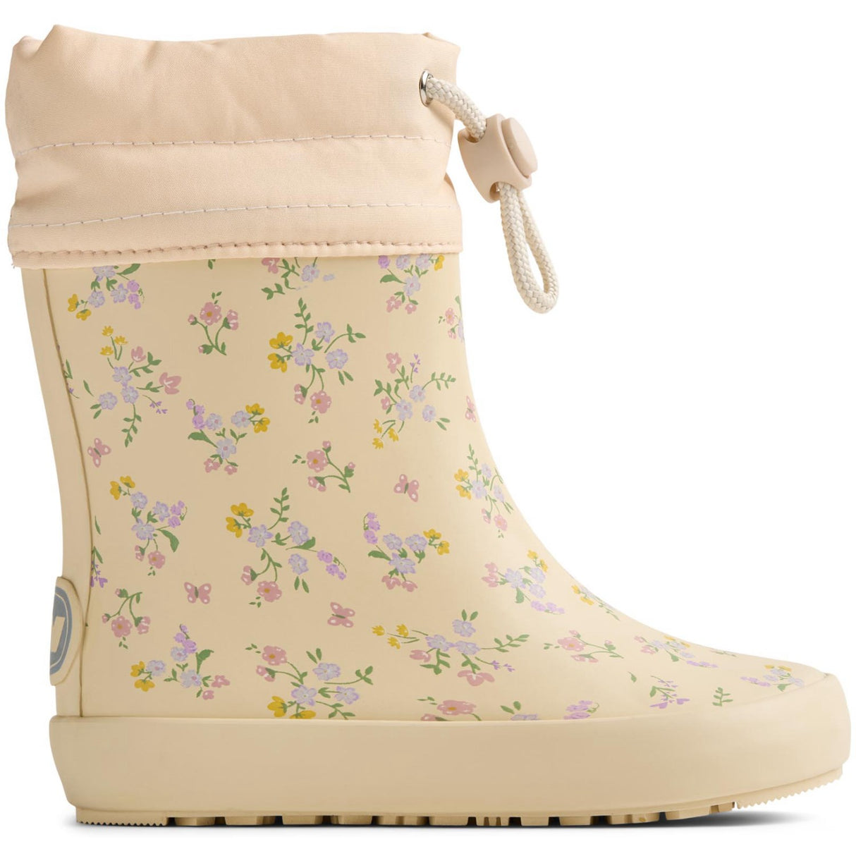 Wheat Barely Apricot Flowers Barefoot Rubber Boot Zerro