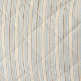 Wheat Blue Ocean Stripe Wash Bag Small Ziggy
