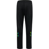 Hummel Black/Limeade Shimmer Training Pants Kids