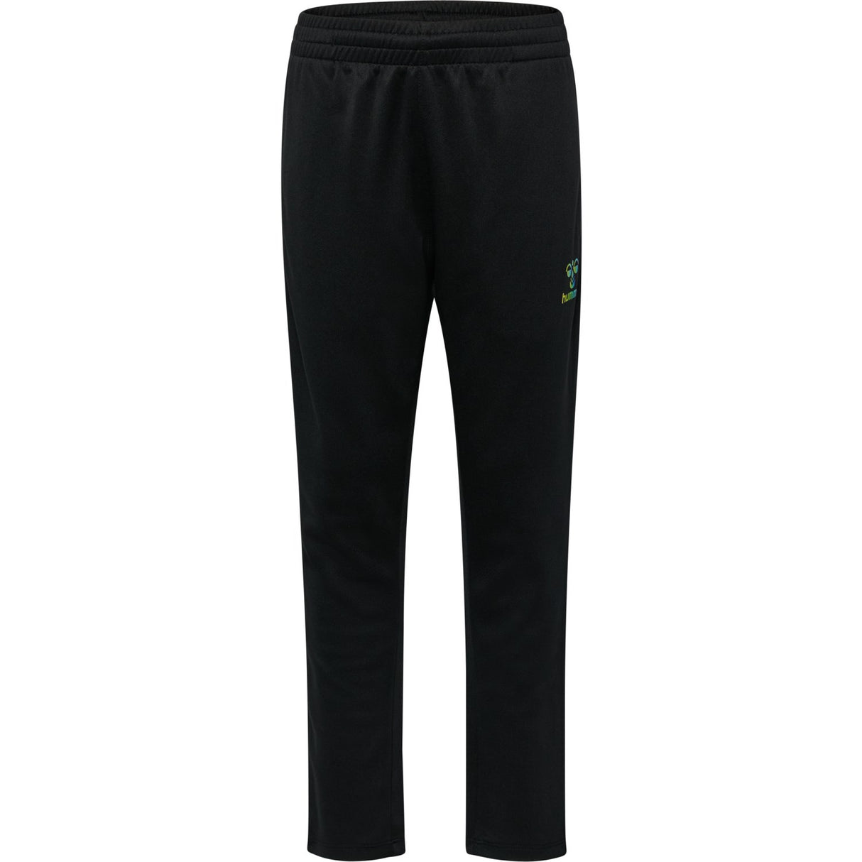 Hummel Black/Limeade Shimmer Training Pants Kids