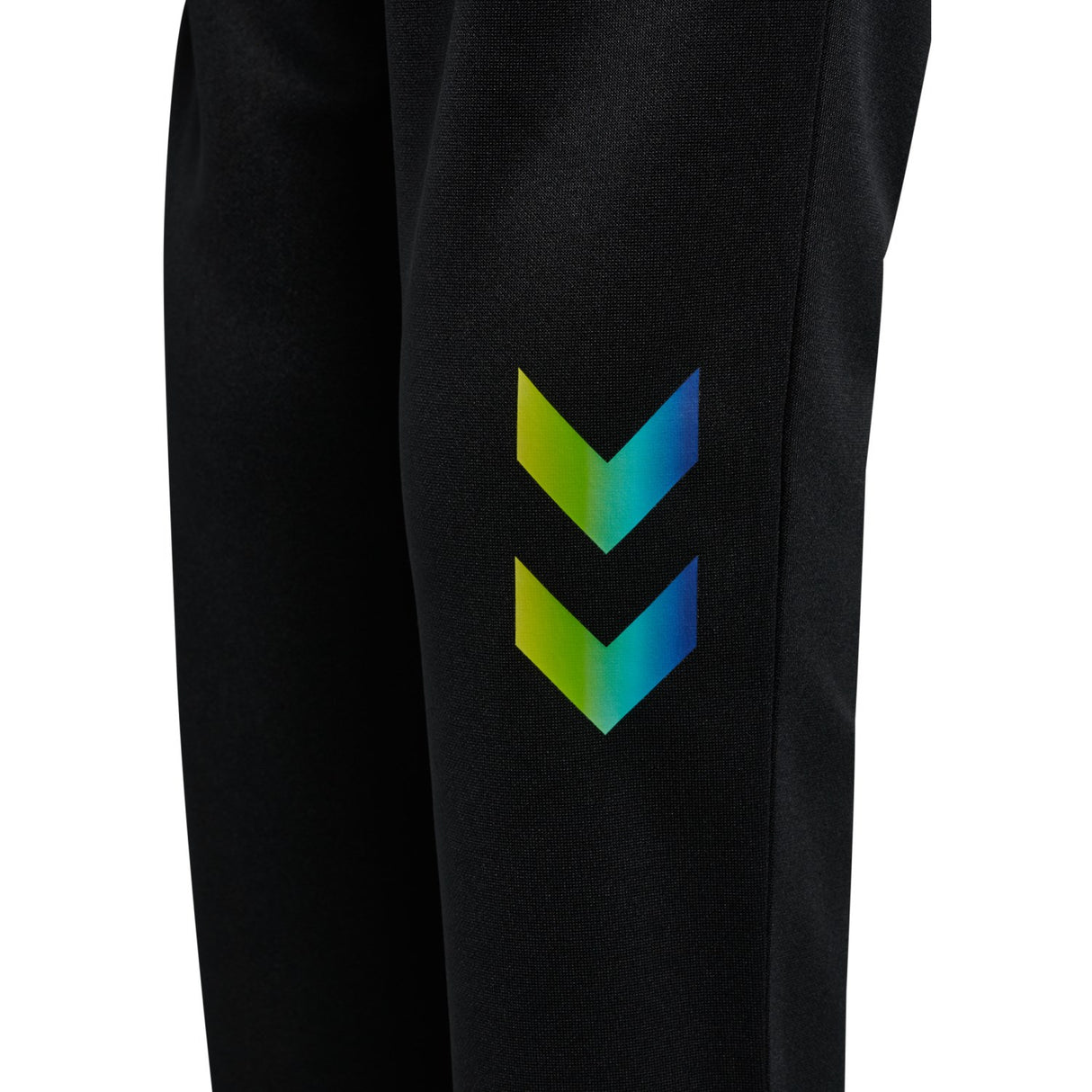 Hummel Black/Limeade Shimmer Training Pants Kids