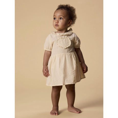 Lil'Atelier Coconut Milk Sahara Sun Nbffolly Ss Body Dress Lil