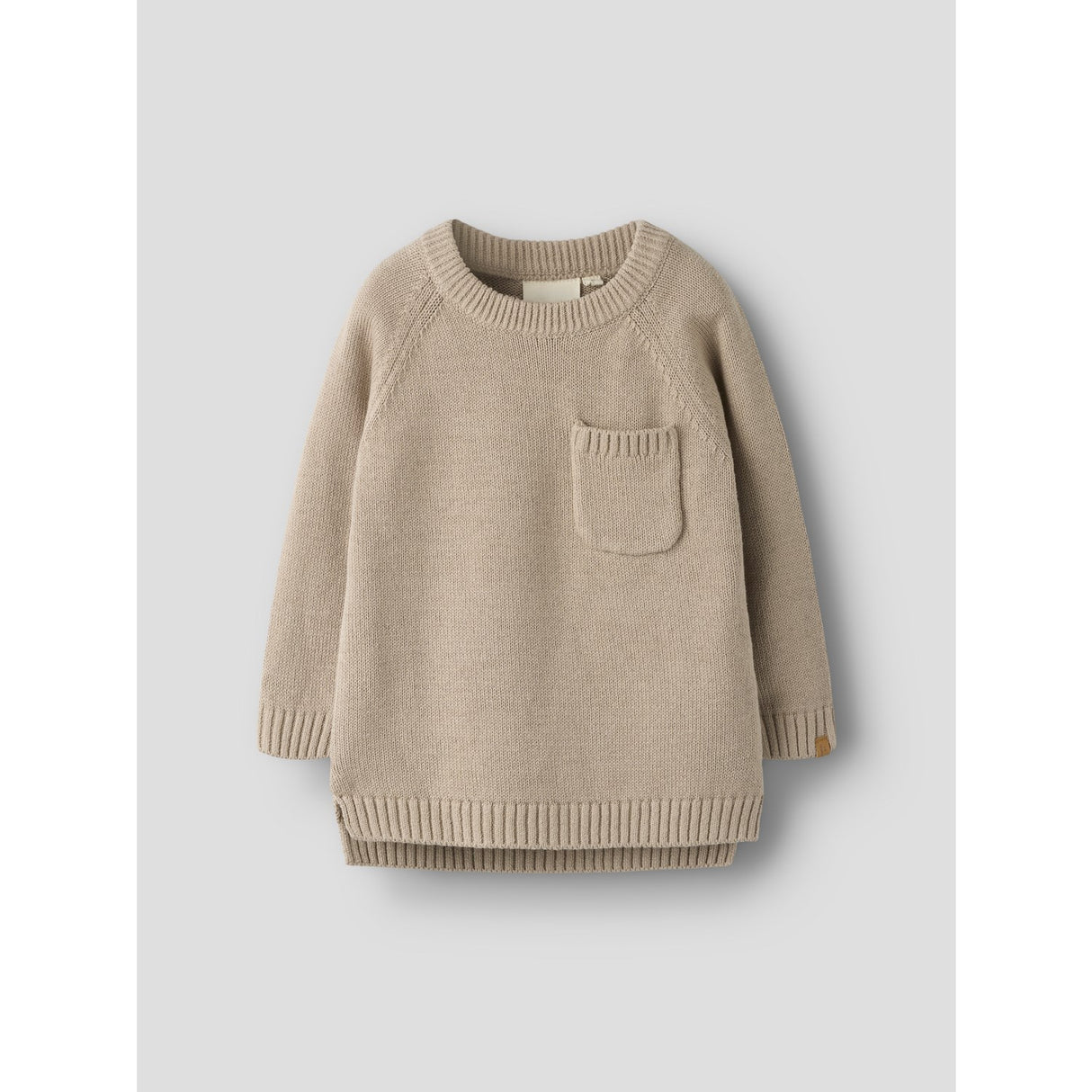 Lil'Atelier Oxford Tan Nmmfogon Ls Knit Lil