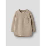 Lil'Atelier Oxford Tan Nmmfogon Ls Knit Lil