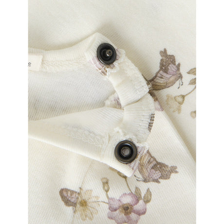 Lil'Atelier Coconut Milk Flower Nbflayo Sna Ss Slim Body Lil