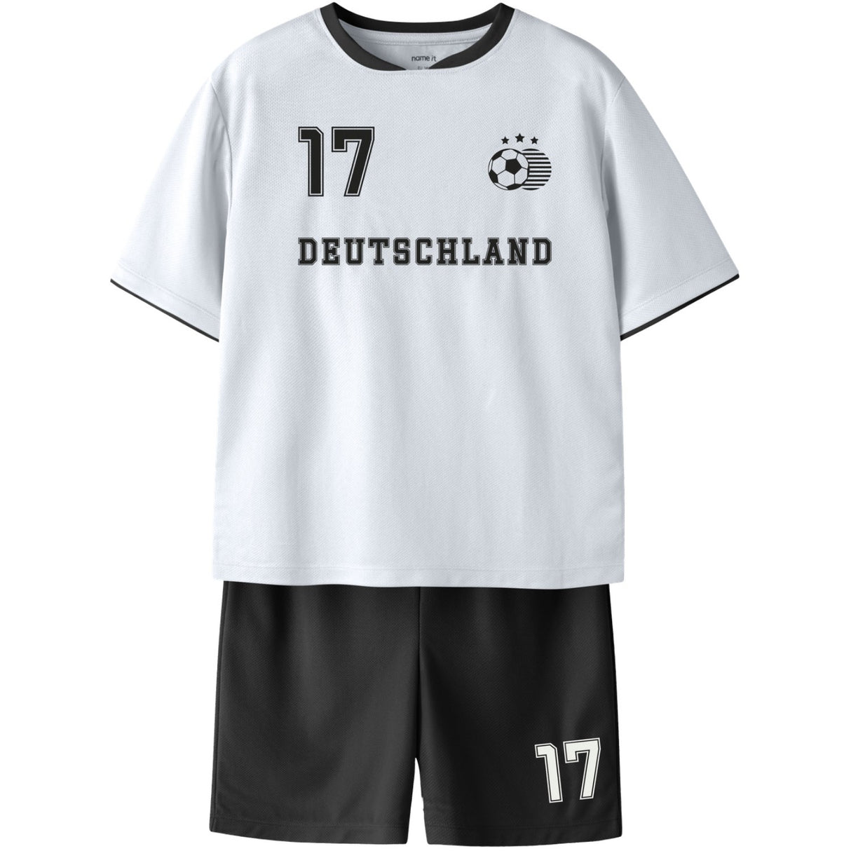 Name It Bright White Nknhiteam Short Set