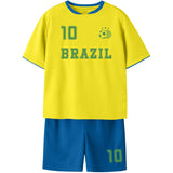 Name It Empire Yellow Nknhiteam Short Set