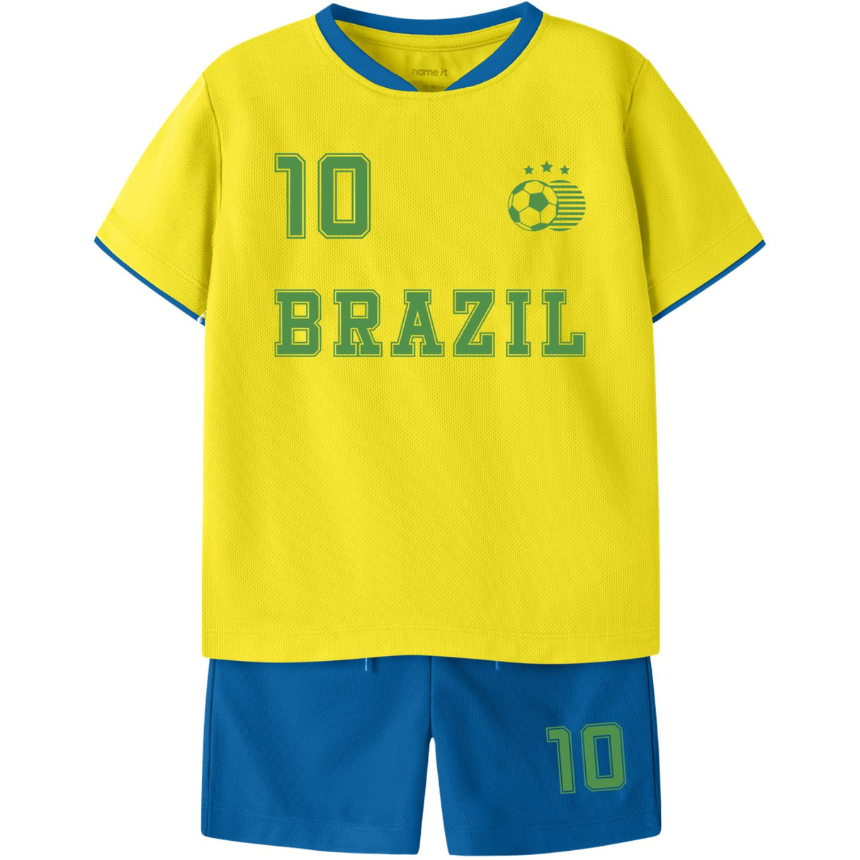 Name It Empire Yellow Nmnhiteam Short Set