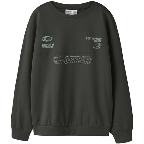 Name It Peat Nkmkas Ls Nreg Sweat Unb