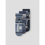 Name It Navy Blazer Nmmjammer Stitch 3P Socks Wdi