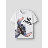 Name It Bright White Nmmjylle Stitch Ss Nreg Top Wdi