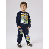 Name It Navy Blazer Nmmjerry Hotwheels Nreg Swe Pants Unb Mat
