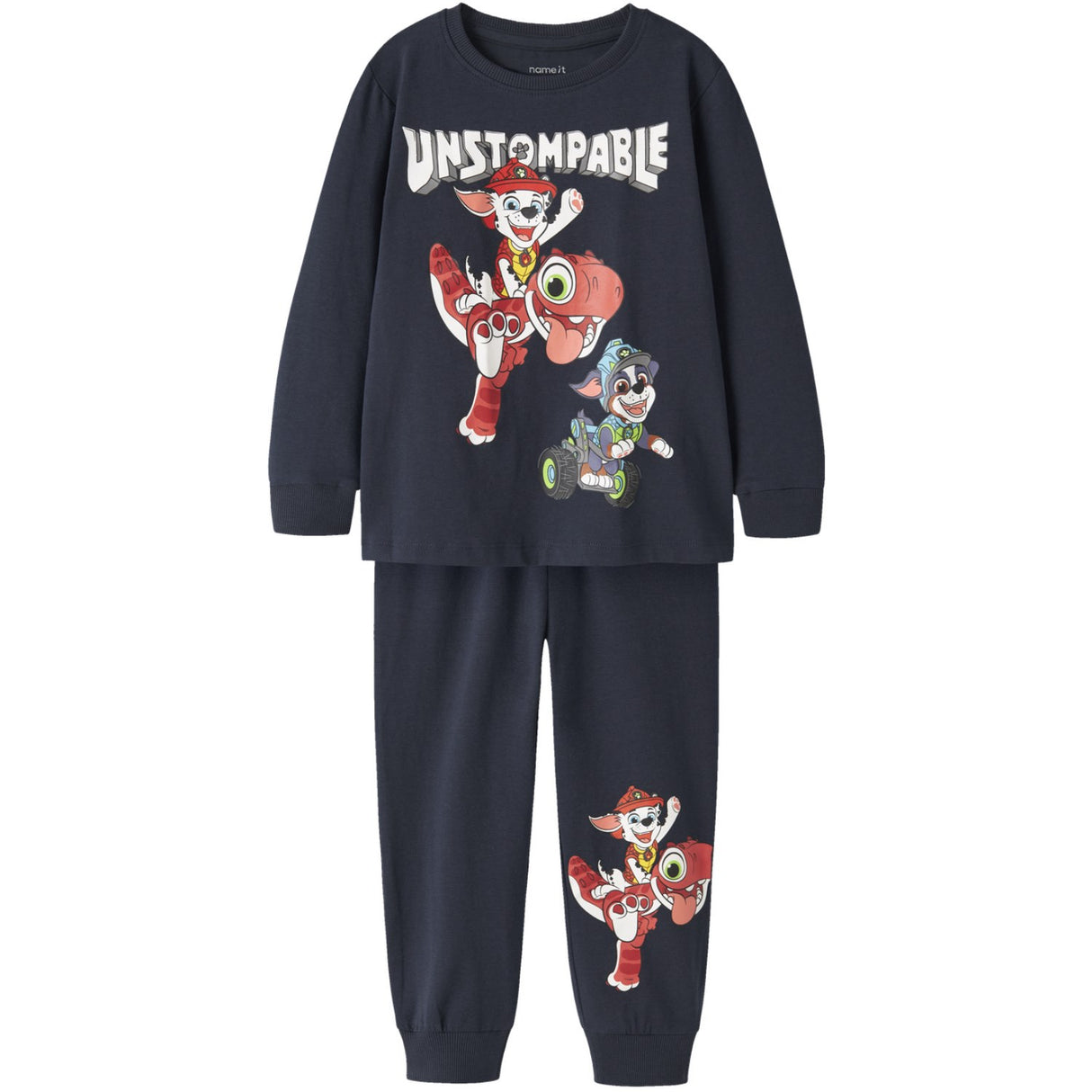 Name It Navy Blazer Nmmjalmer Paw Ls Nightset Cplgm
