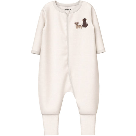 Name It Green Milieu Nbmnightsuit 2P Zip Ff Dog Noos
