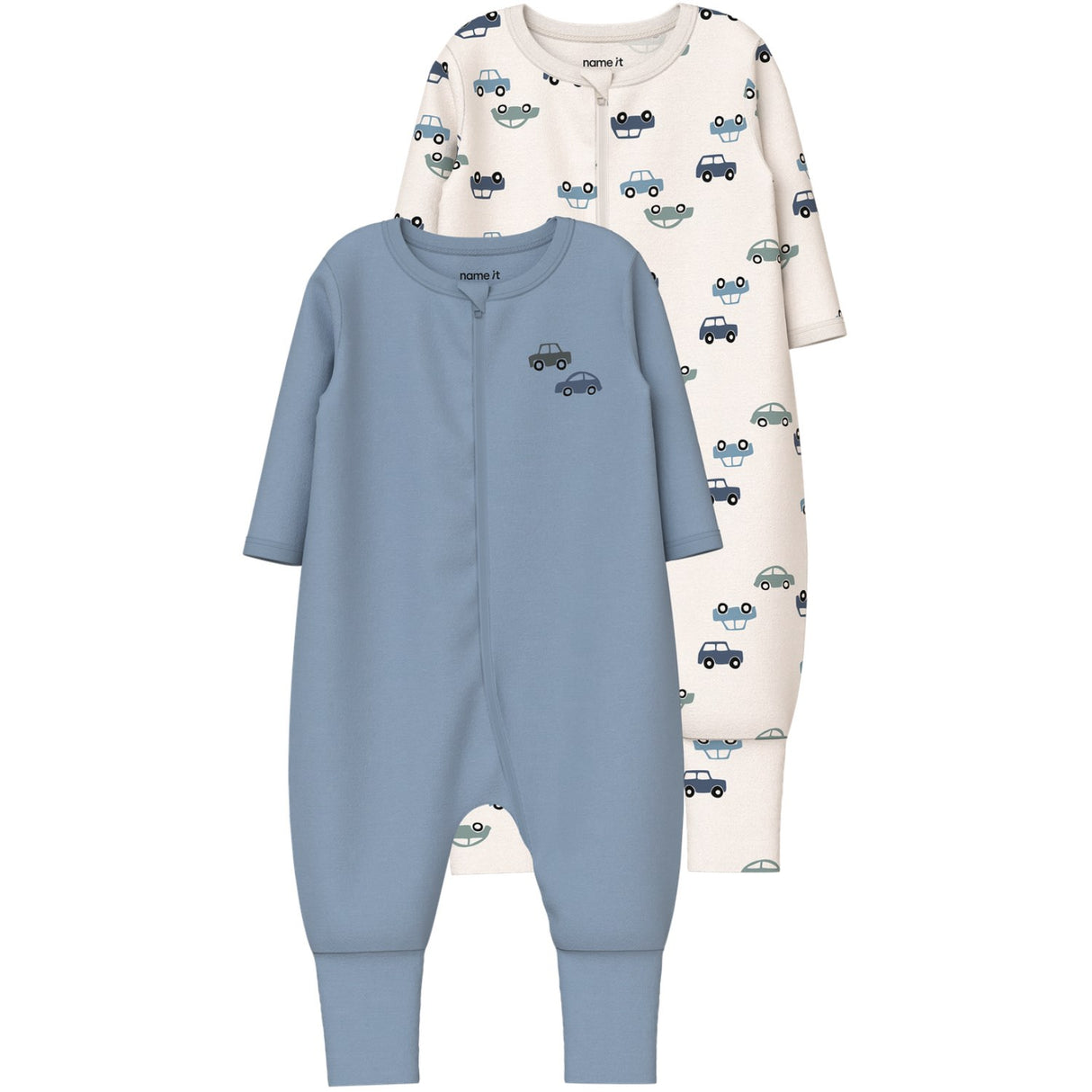 Name It Jet Stream Nbmnightsuit 2P Zip Ff Car Noos