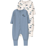 Name It Jet Stream Nbmnightsuit 2P Zip Ff Car Noos