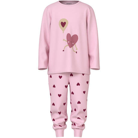 Name It Parfait Pink Nmfnightset Cutie Heart Noos