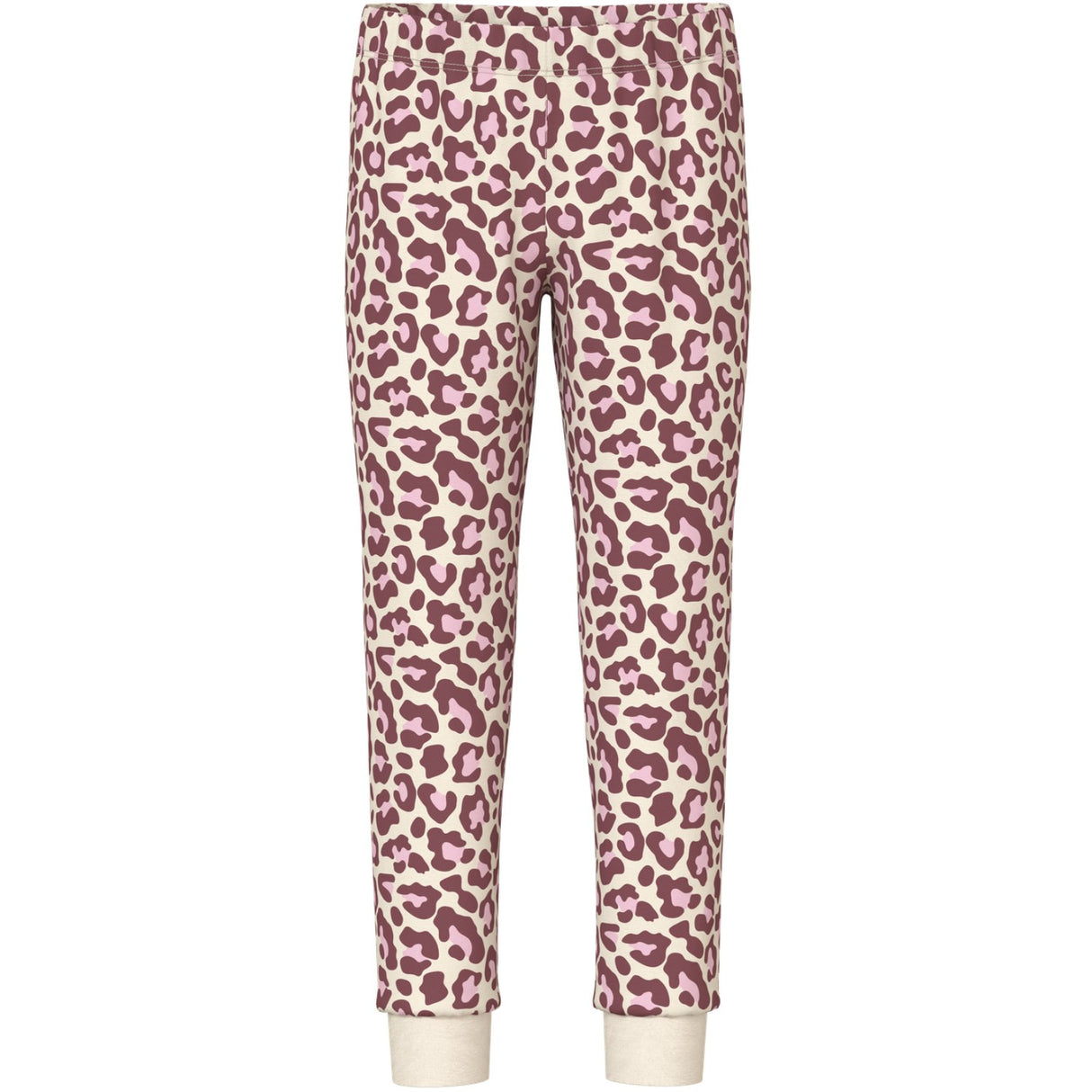 Name It Antique White Wild Ginger Top W/ Bow Print Nkfnightset Leo Noos