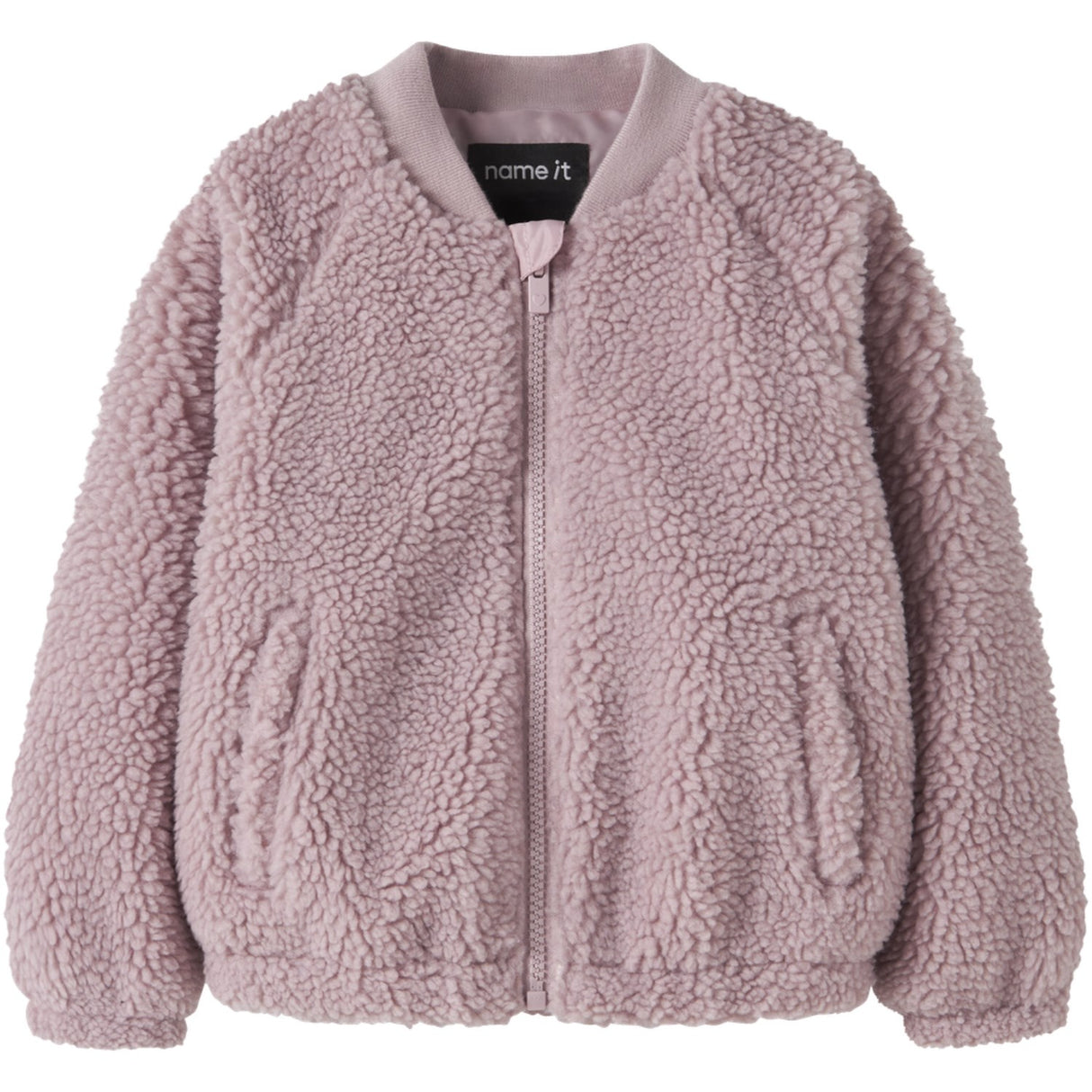 Name It Violet Ice Nmfmiffy Sherpa Jacket