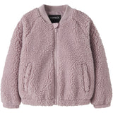 Name It Violet Ice Nmfmiffy Sherpa Jacket