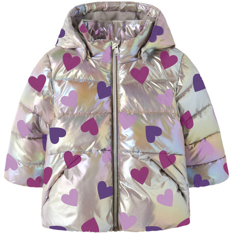 Name It Fungi Nmfmolina Puffer Jacket Shiny Aop