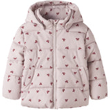 Name It Violet Ice Bows Nmfmonday Puffer Jacket