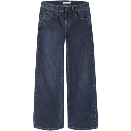 Name It Dark Blue Denim Nkfrose Wide Jeans 8809-Md Tb