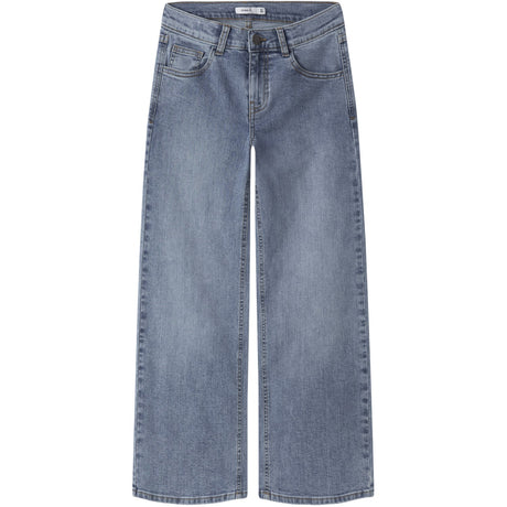 Name It Medium Blue Denim Nkfrose Wide Jeans 8809-Md Tb