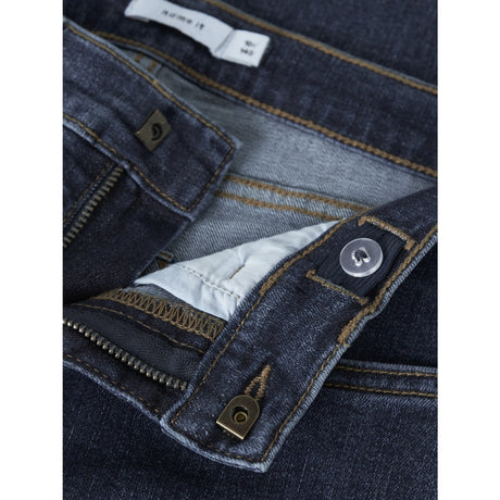 Name It Dark Blue Denim Nkfrose Wide Jeans 8809-Md Tb