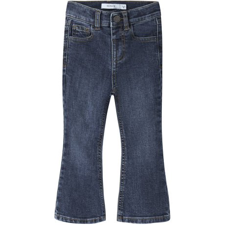 Name It Dark Blue Denim Nmfpolly Bootcut Jeans 8809-Md Tb