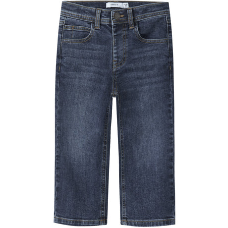 Name It Dark Blue Denim Nmmryan Straight Jeans 8809-Md Tb
