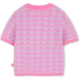 Billieblush Lilac Short Sleeves Sweater, Jumper