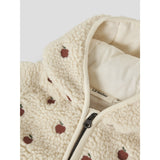 Lil'Atelier Turtledove Apples Nbfnalo Sia Loose Sherpa Jacket Lil