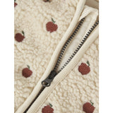 Lil'Atelier Turtledove Apples Nbfnalo Sia Loose Sherpa Jacket Lil