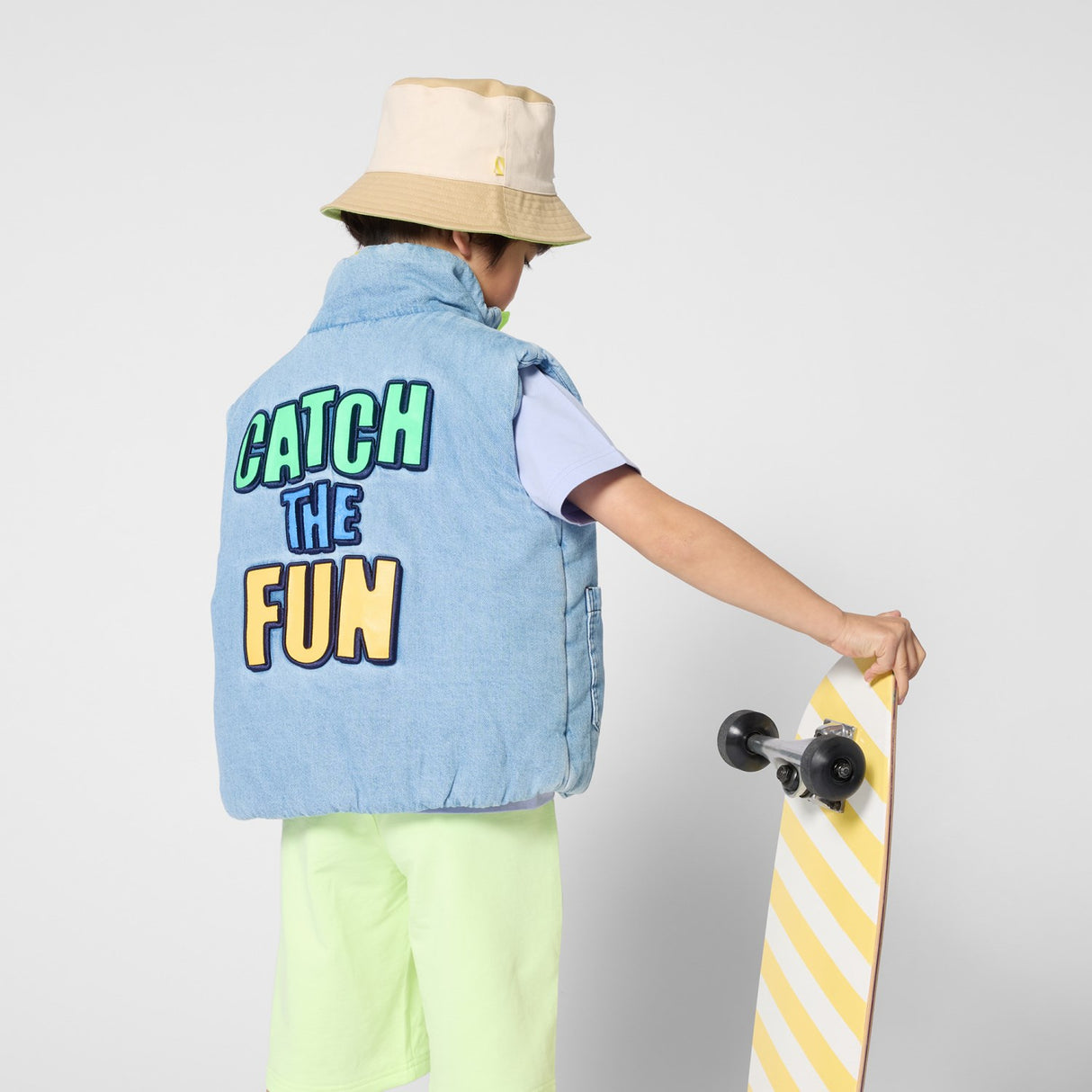 Billieblush Green Lemon Bermuda Shorts