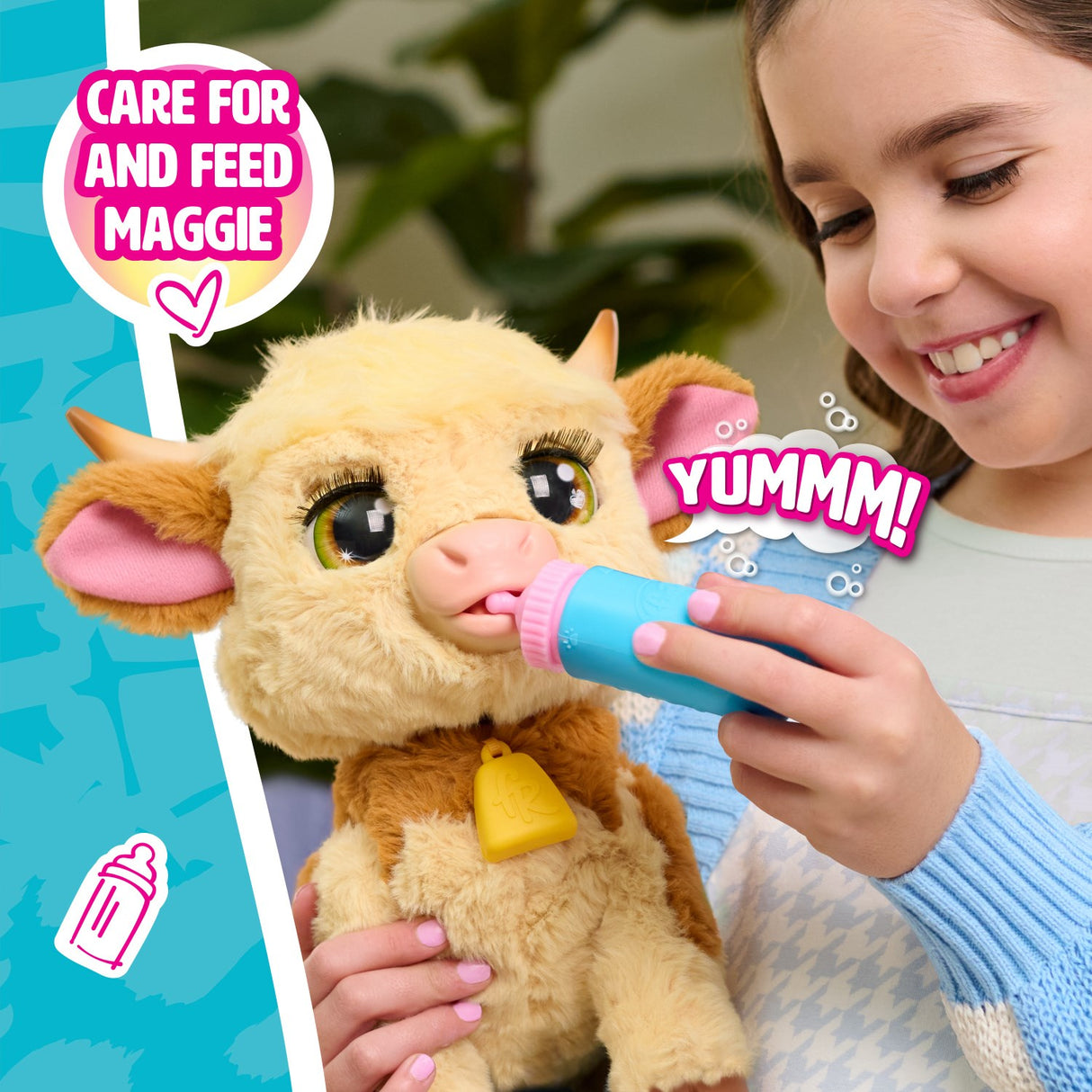 FurReal Maggie Spisende And Efterfølgende Ko