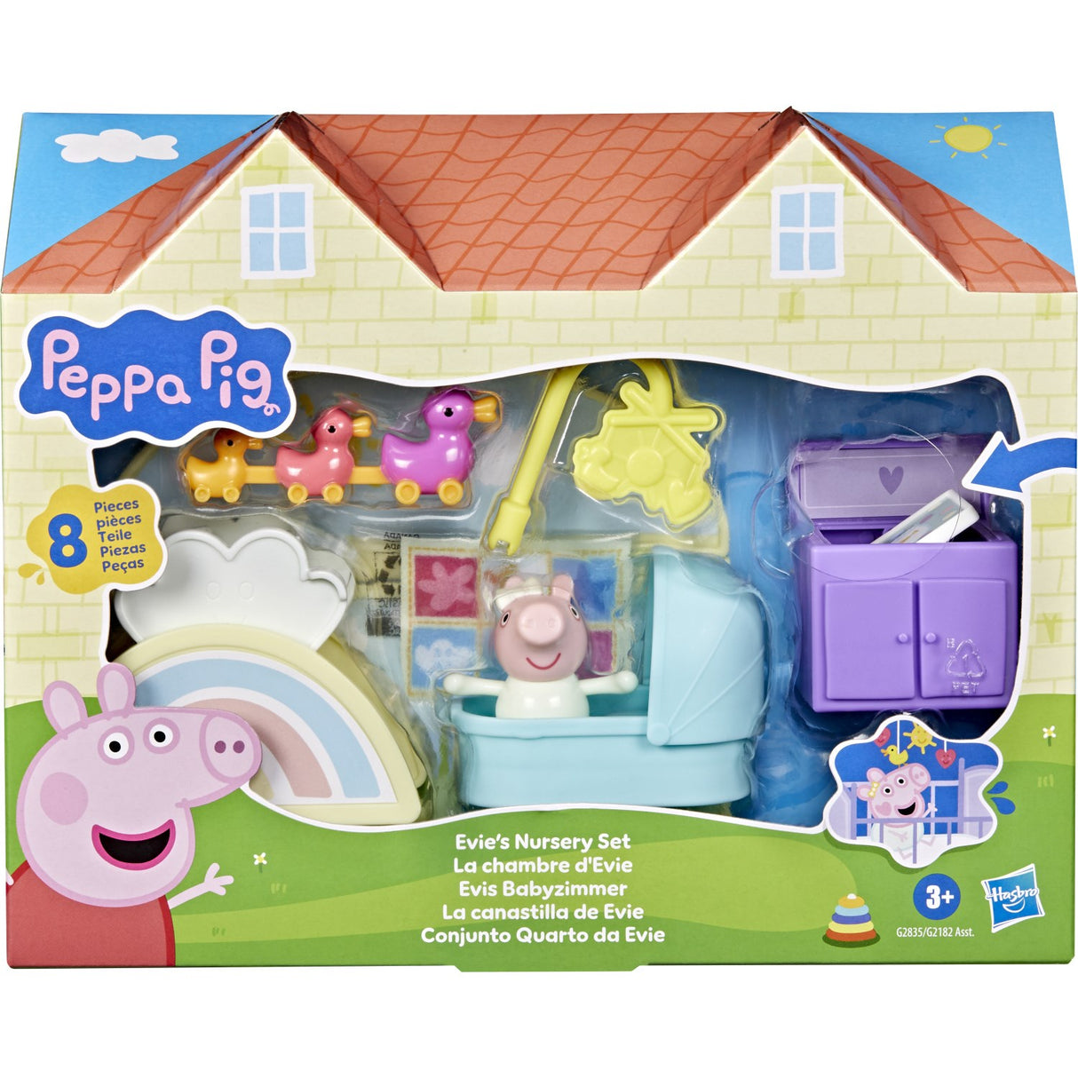 Peppa Pig Room playset Evie's nursery
